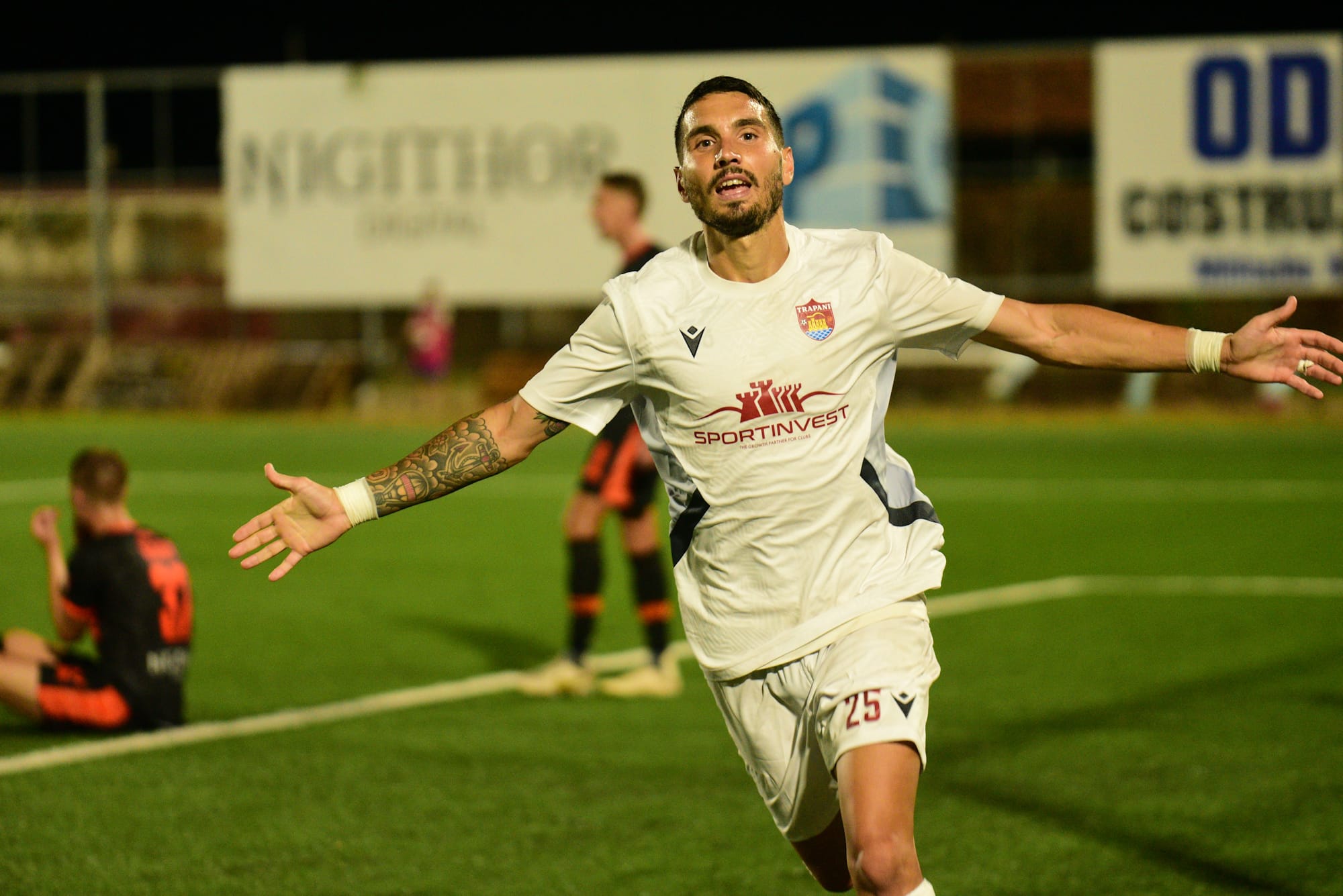 Mattia Gagliardi saluta l’FC Trapani 1905