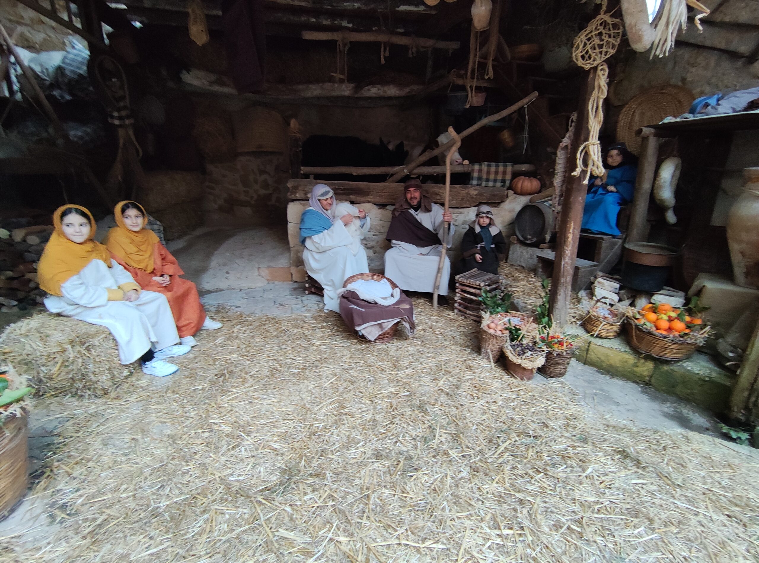 Boom di visitatori per l’apertura del Presepe Vivente di Calatafimi-Segesta