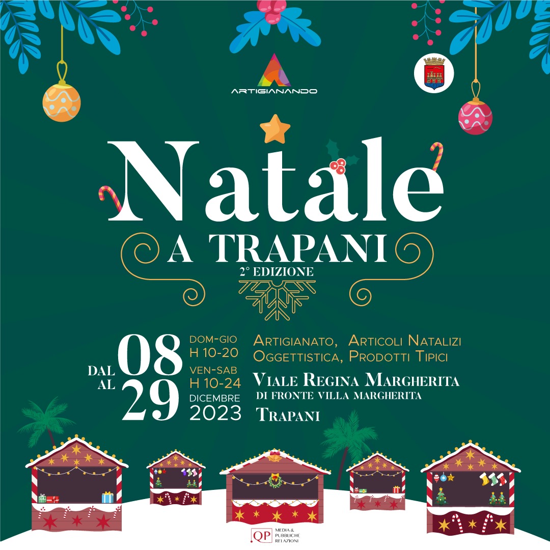 Natale a Trapani, al via la seconda stagione con Artigianando
