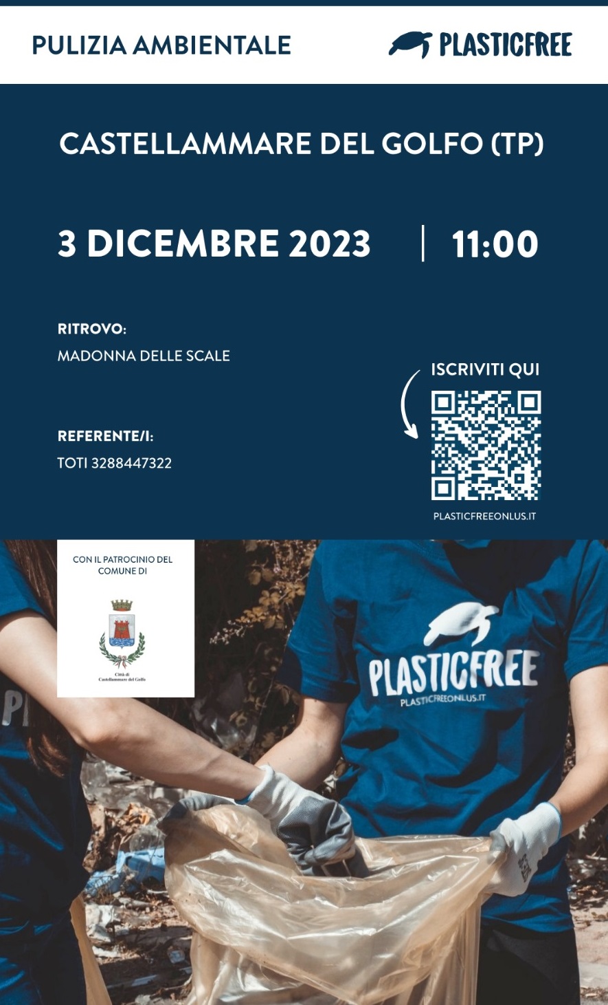 A Castellammare iniziativa “Plastic free” in zona Madonna della Scala