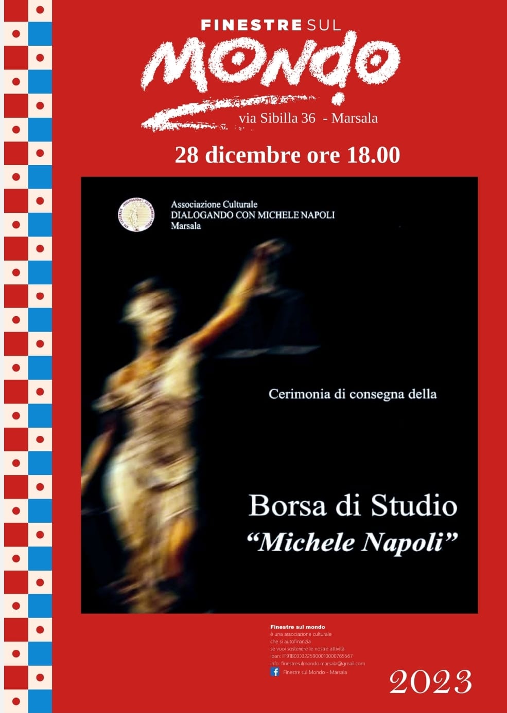 Borsa di Studio “Avvocato Michele Napoli”, il 28 dicembre la consegna