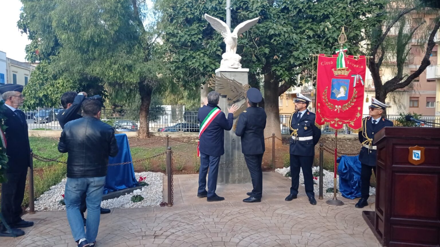 Marsala: restaurato il Monumento ai Caduti dell’Aeronautica Militare