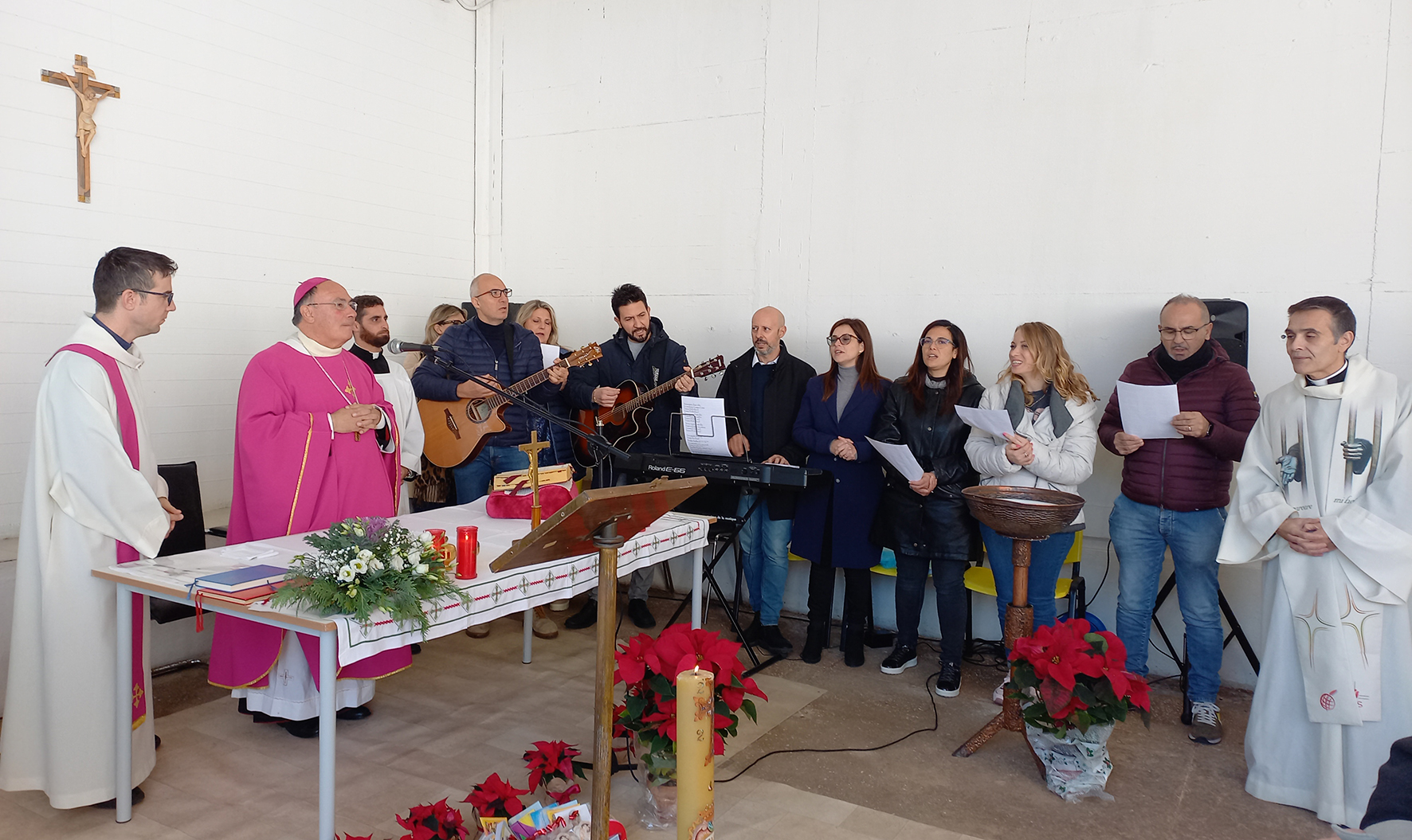 Al carcere di Castelvetrano il Vescovo impartisce i sacramenti cristiani