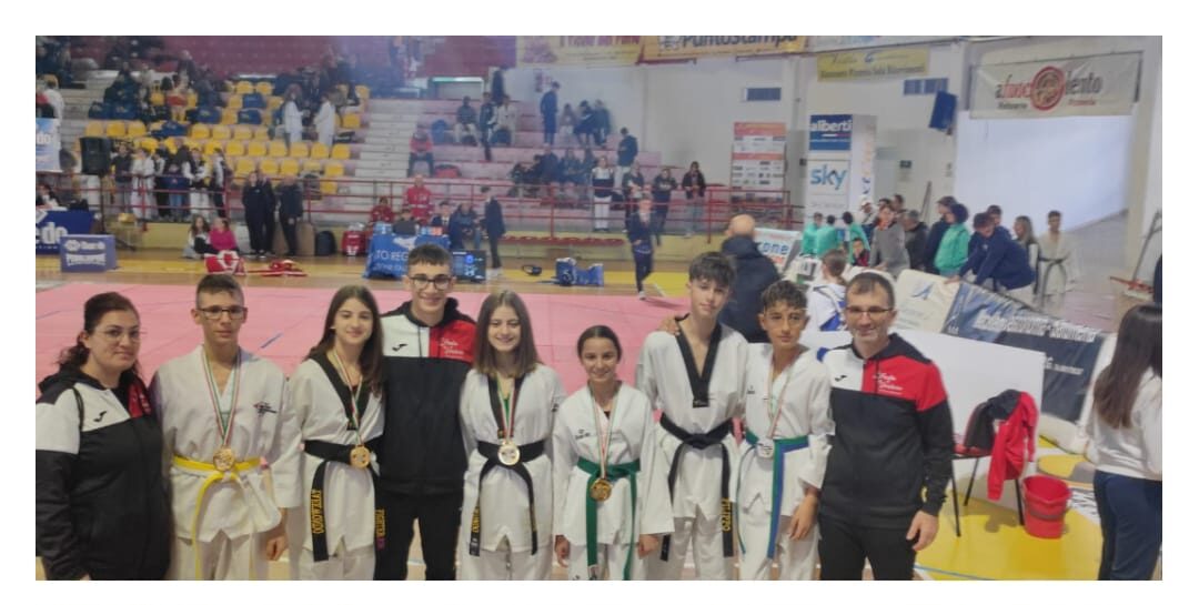 Pioggia di medaglie per la Fighter Taekwondo di Mazara ai Campionati regionali