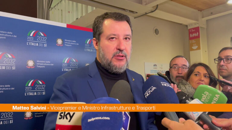 Milano-Cortina, Salvini “Lavoriamo perchè Olimpiadi solo italiane”