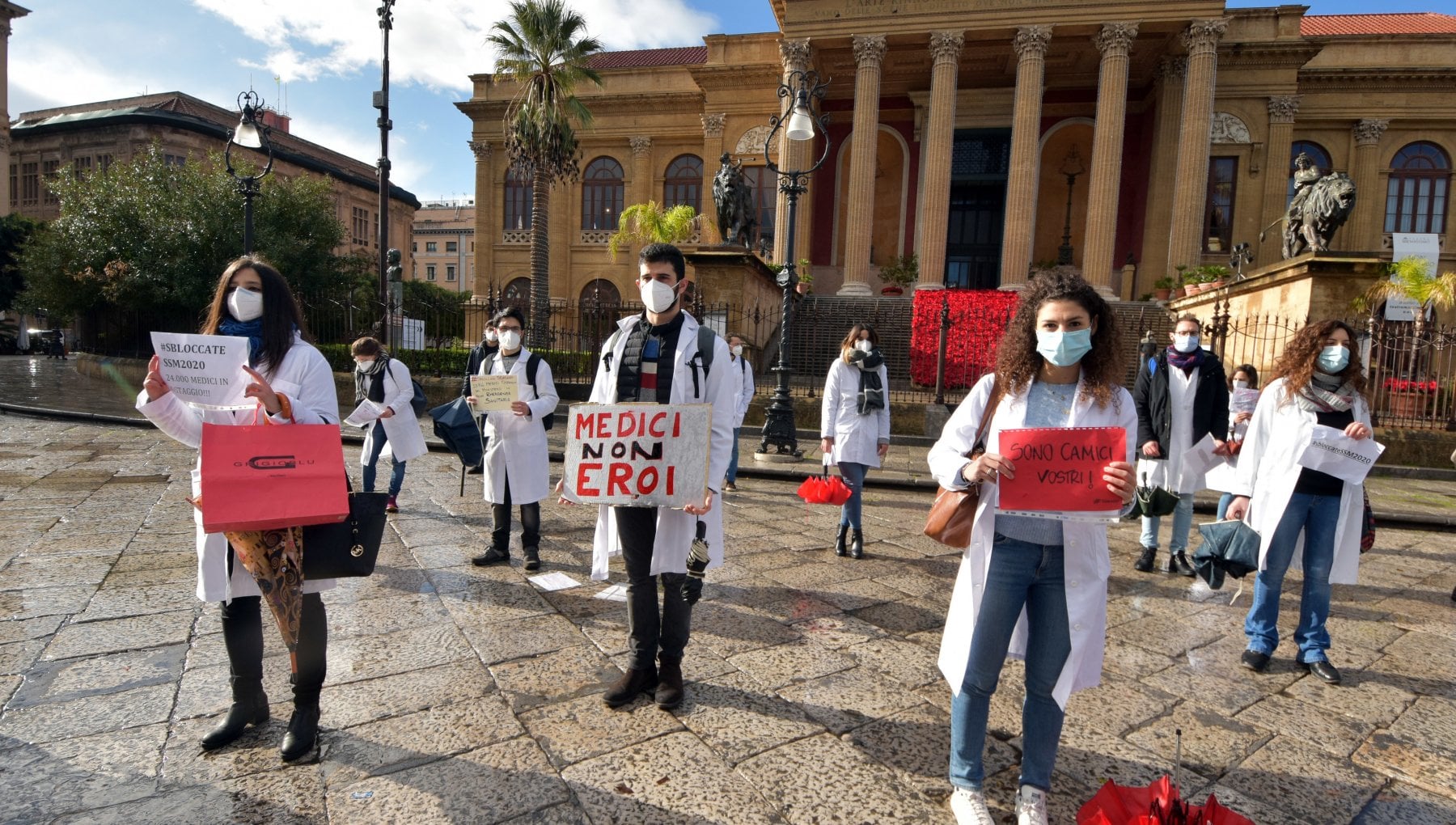 Personale sanitario sciopera anche in Sicilia: carenza di medici e scarsa sicurezza