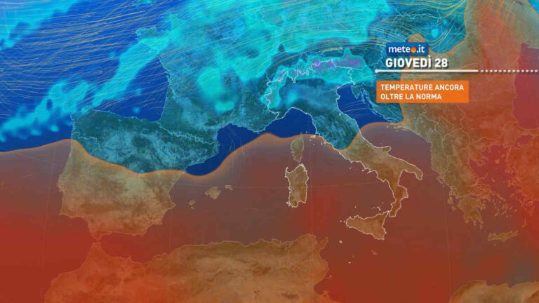 Bel tempo fino a Capodanno, dal 1° gennaio arrivano le prime piogge anche in Sicilia