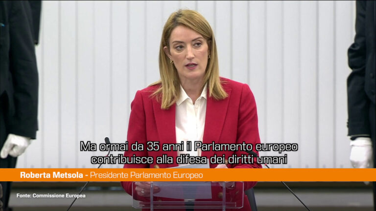 Ue, Metsola “Mai dare per scontato il valore della libertà”