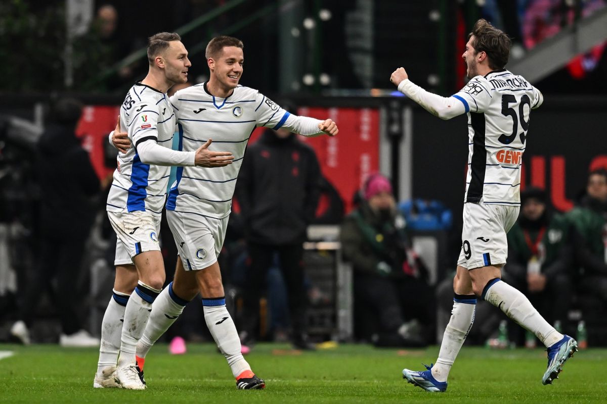 Atalanta in semifinale di Coppa Italia, Milan ko 2-1 a San Siro