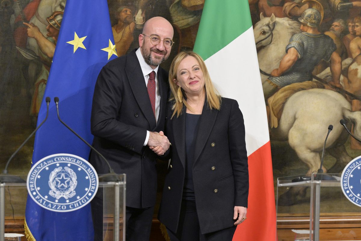 Telefonata Meloni-Michel in vista del Consiglio Ue dell’1 febbraio