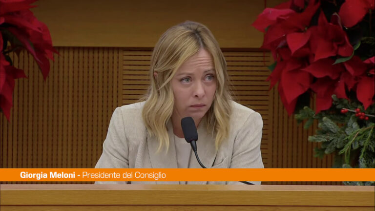 Meloni “Non mi faccio condizionare”