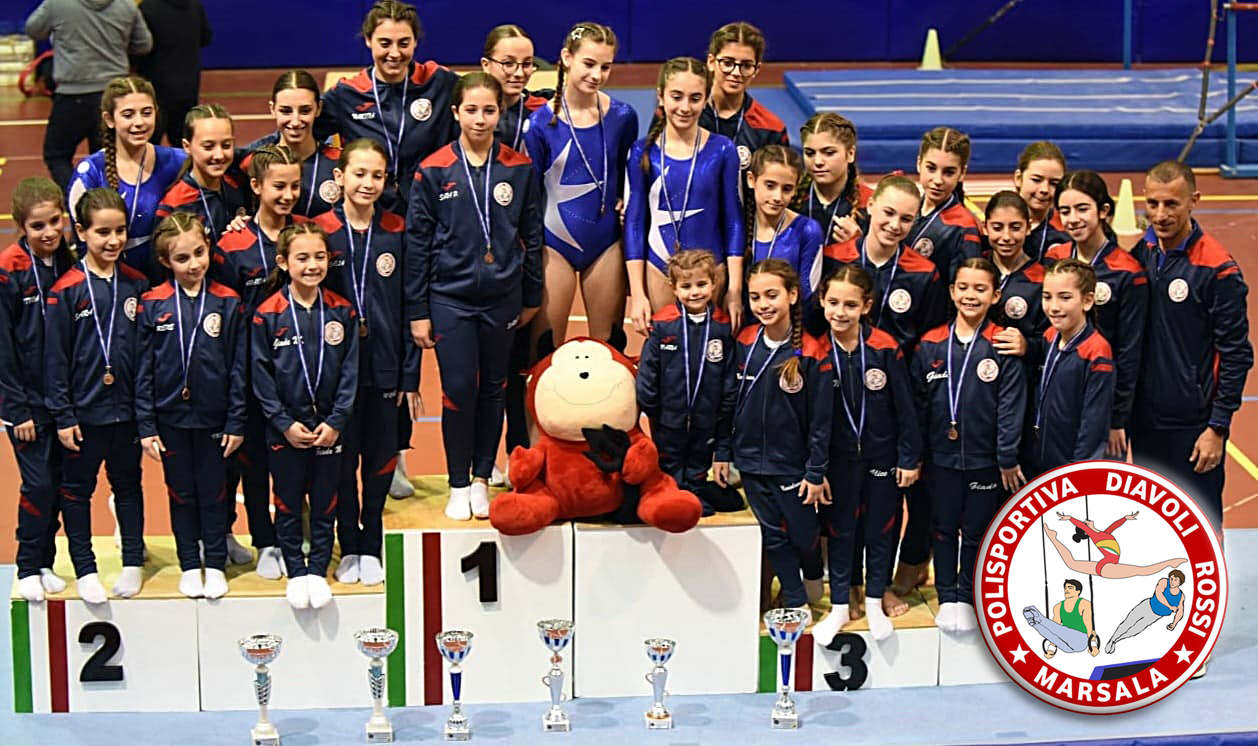 Ginnastica Silver: le marsalesi della Diavoli Rossi conquistano 9 podi