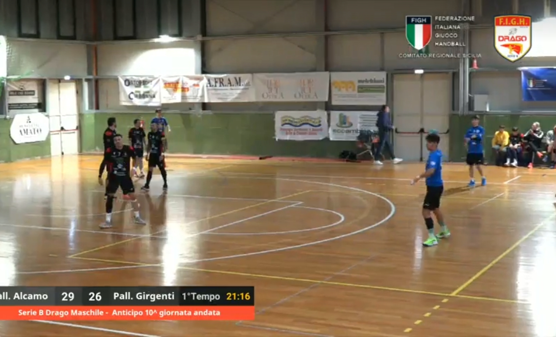 Pallamano B Drago: Alcamo batte il Girgenti nel big match