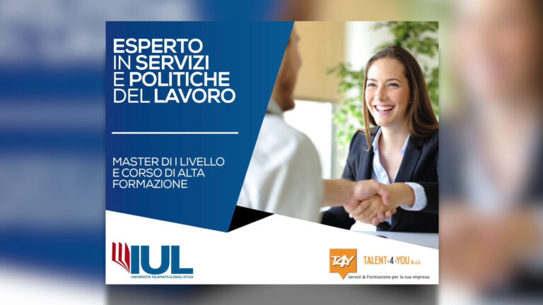 IUL, un master forma operatori nei servizi per l’impiego