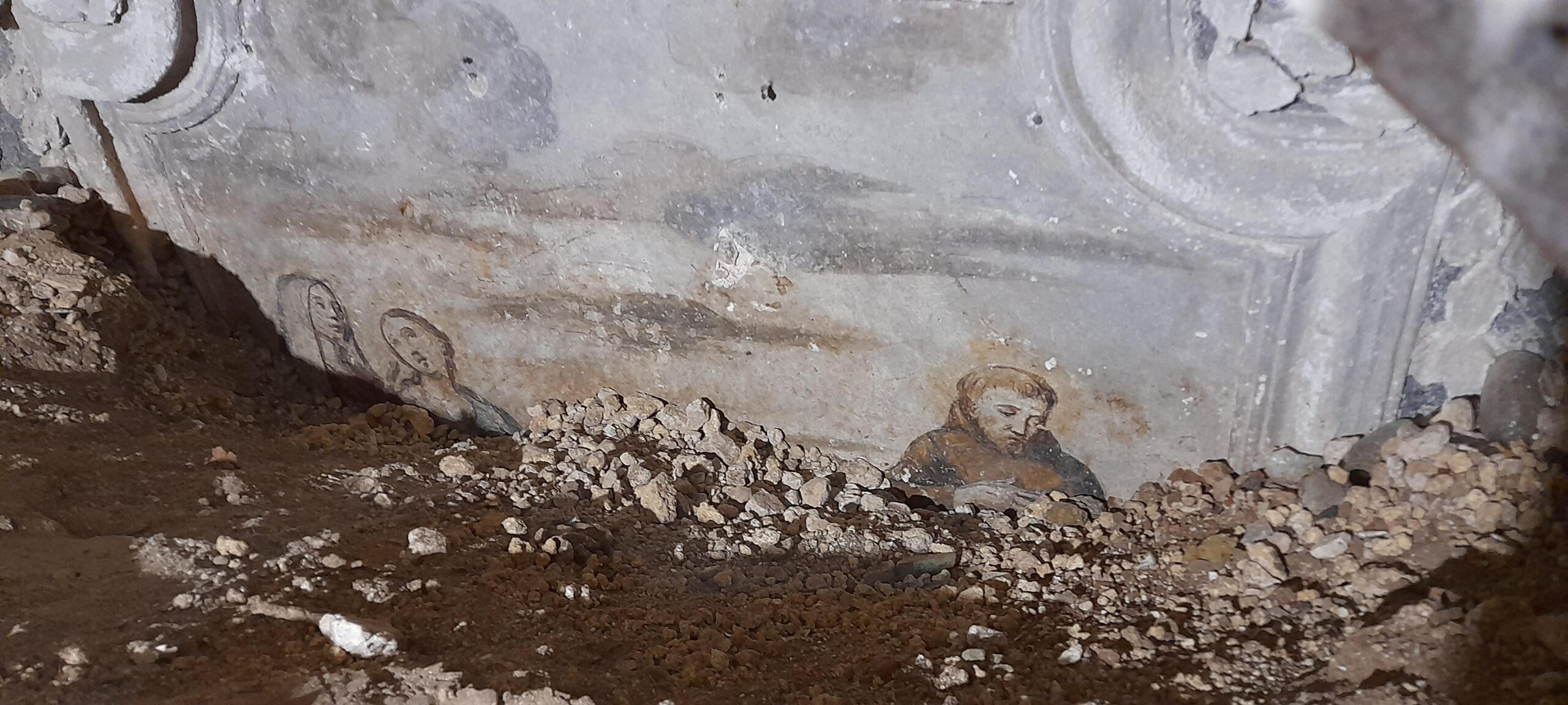Marsala, torna alla luce un affresco della Chiesa di Sant’Antonino