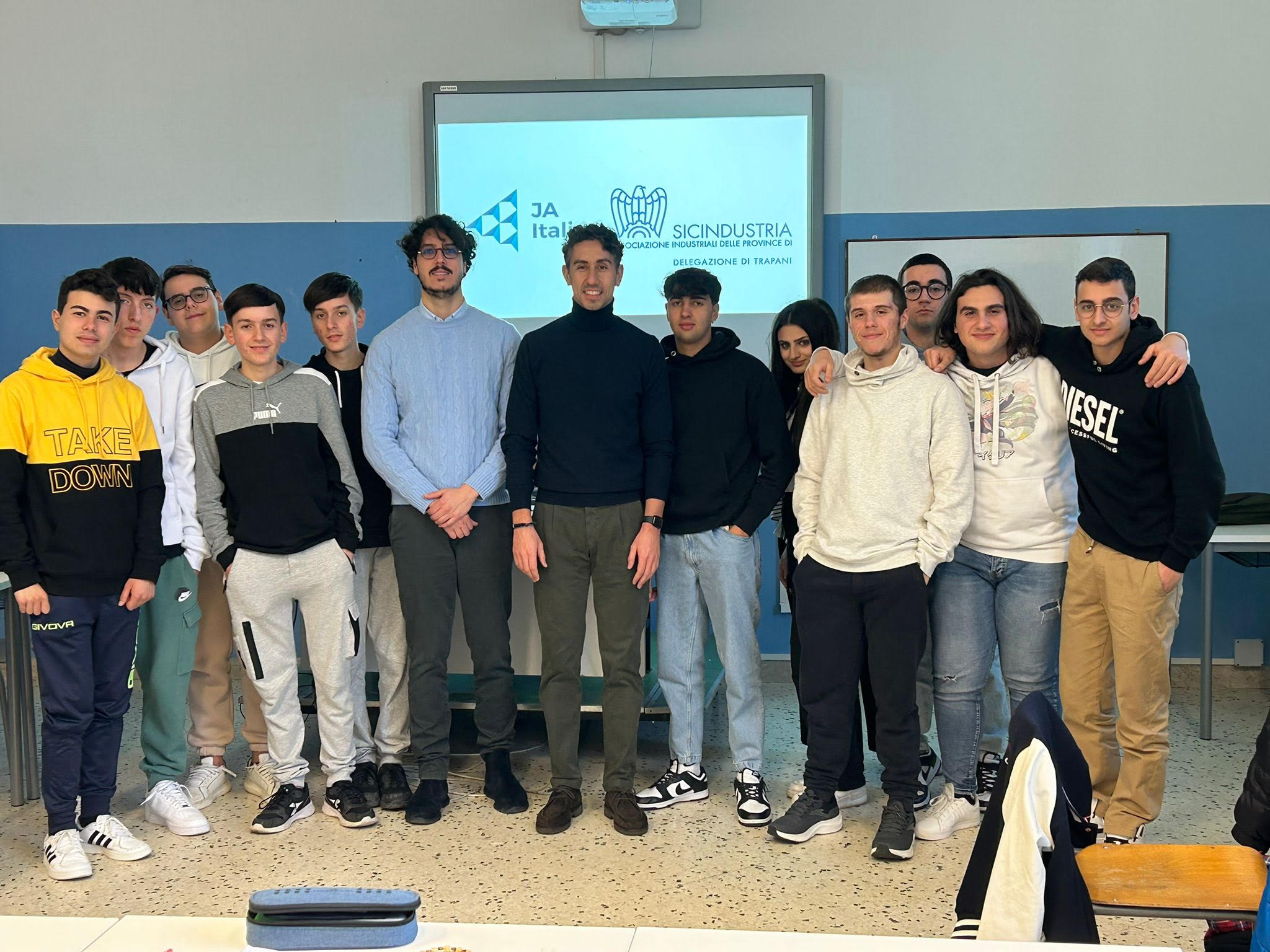 Giovani di Sicindustria entrano all’Itet “Garibaldi” di Marsala