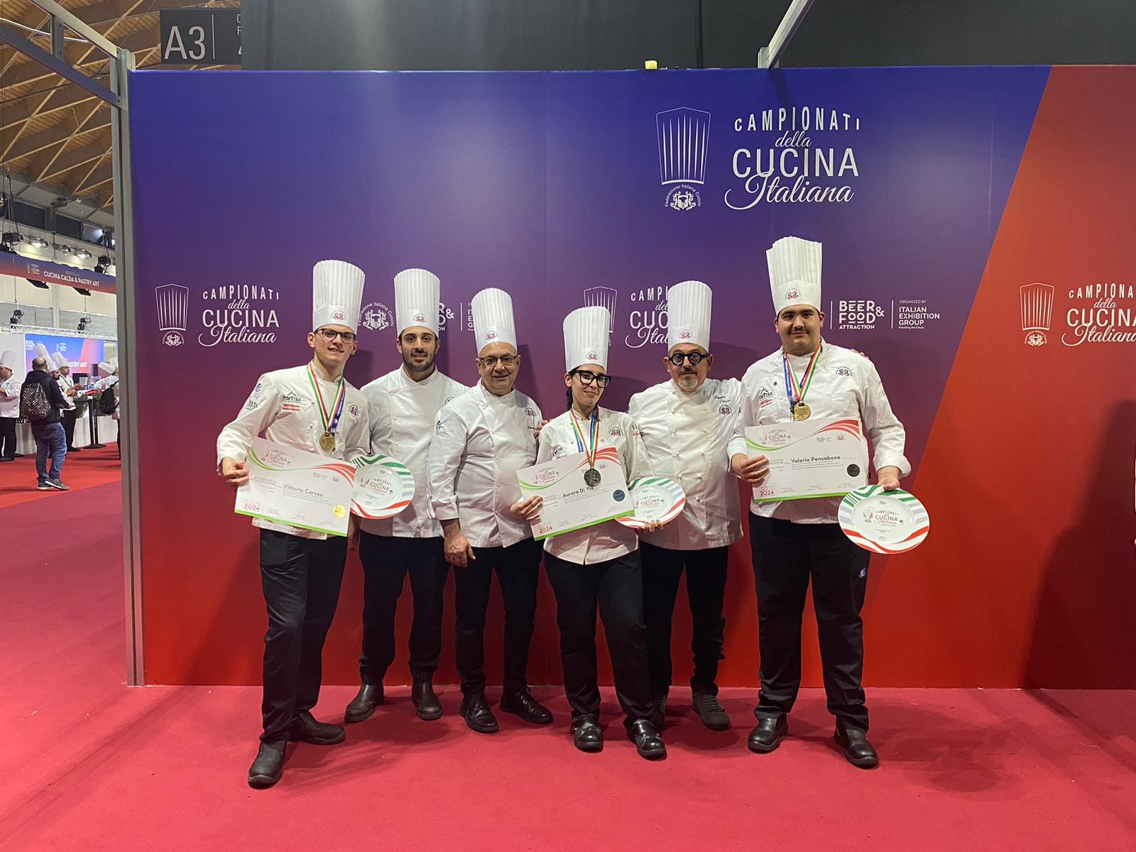 Campionati di Cucina Italiana: medaglie per gli studenti dell’Alberghiero di Erice