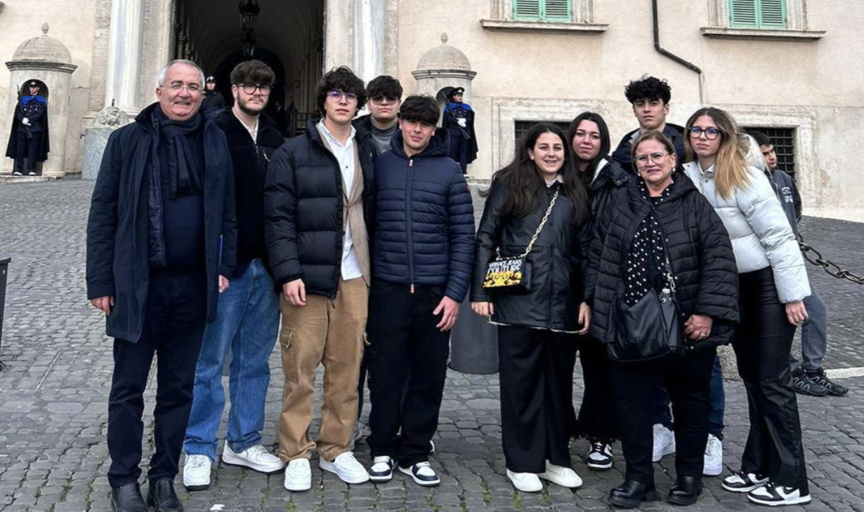 L’Itet “Garibaldi” di Marsala vola a Roma ed entra a Montecitorio e al Quirinale