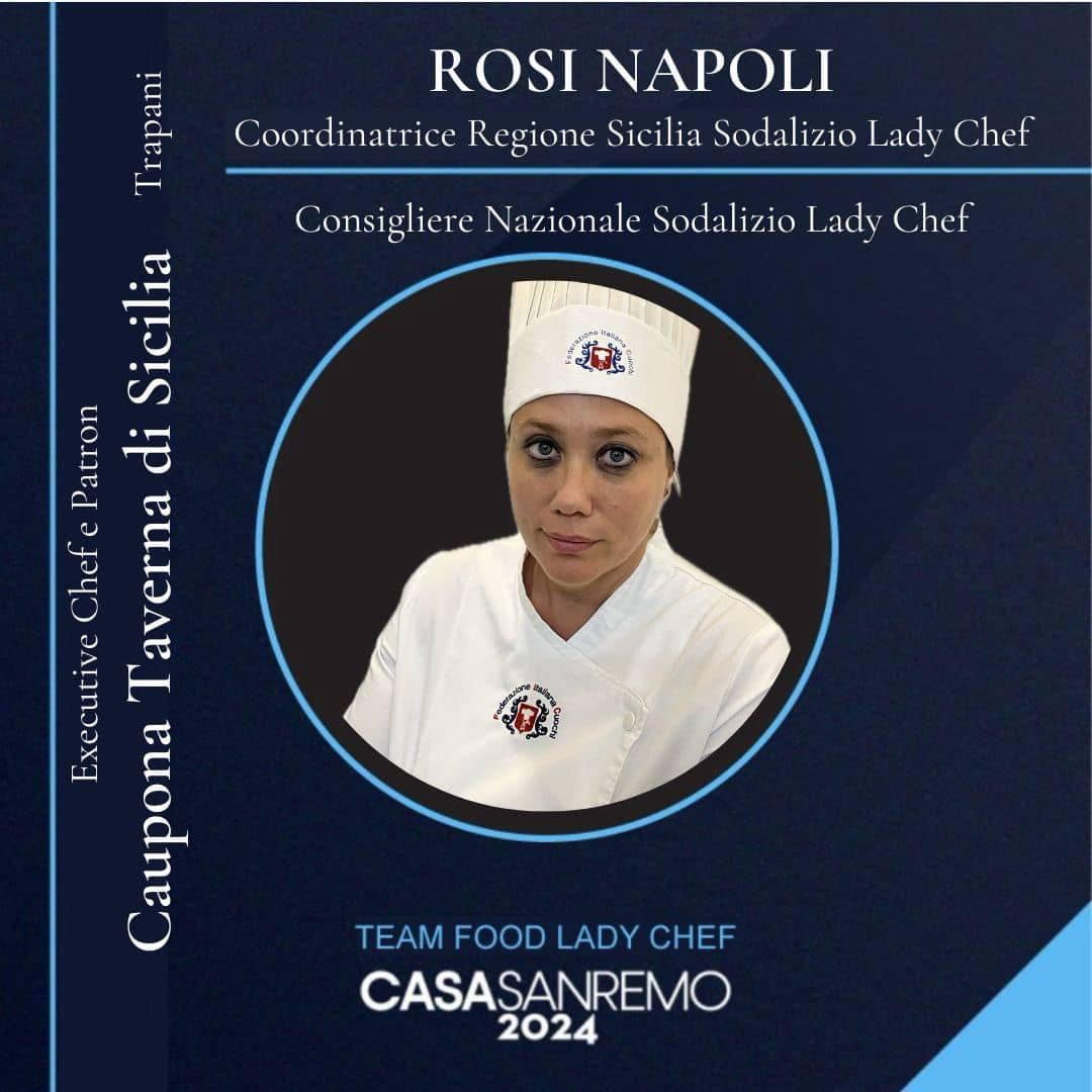 La Presidente dei Ristoratori CNA Trapani è Lady chef a Casa Sanremo