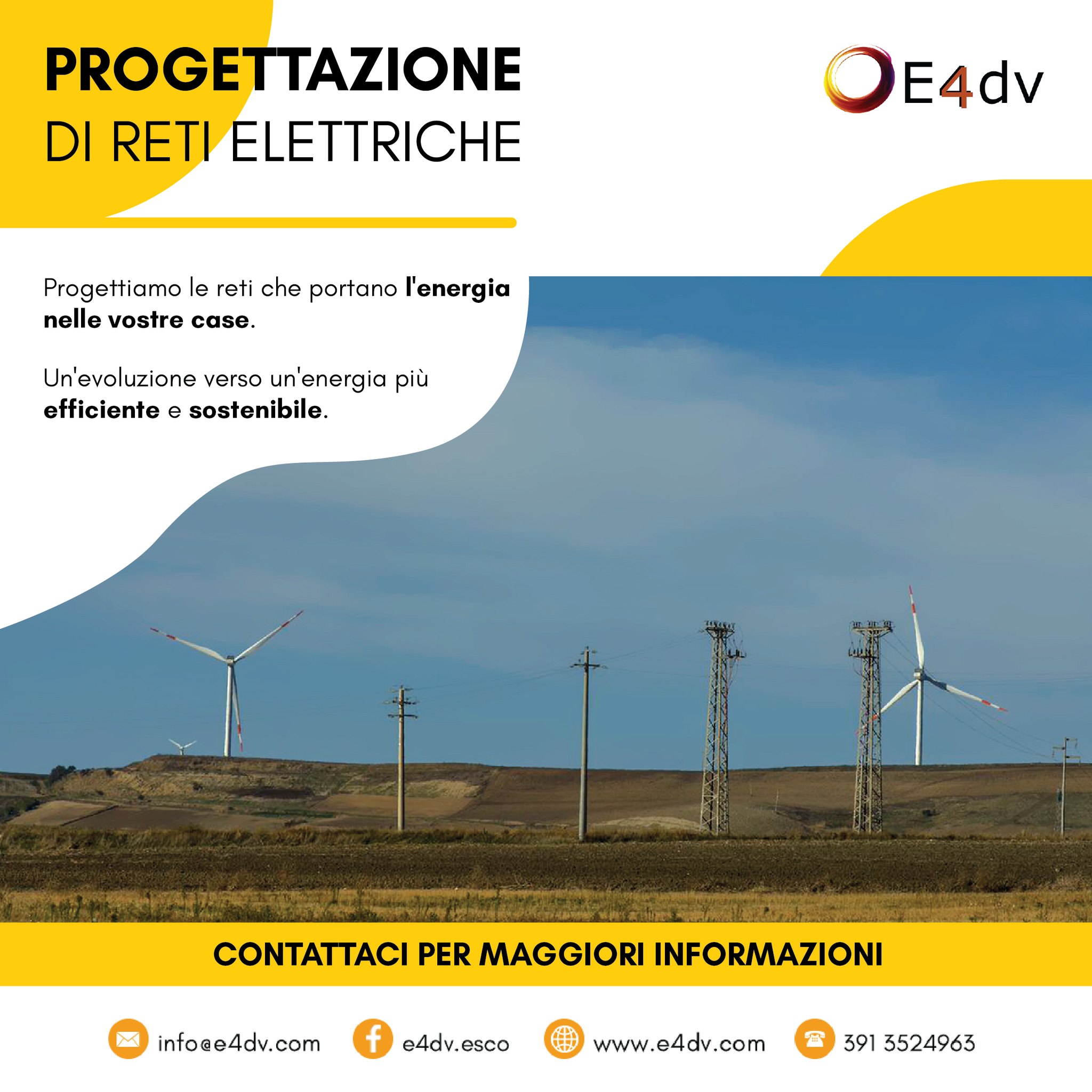 Progettazione di reti elettriche, come fare grazie a E4dv