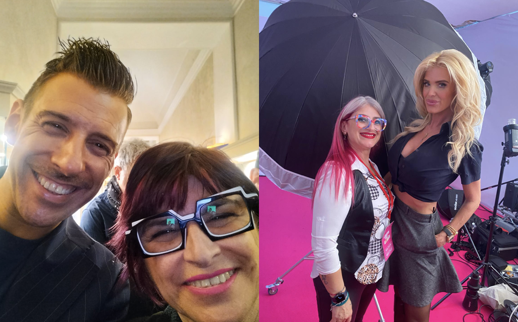 Due parrucchiere trapanesi di CNA a “Casa Sanremo” pettinano i Vip