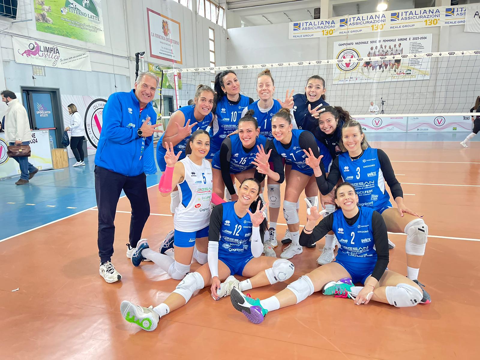 La Marsala Volley vince in tre set a casa della Sapori del Granaio Benevento