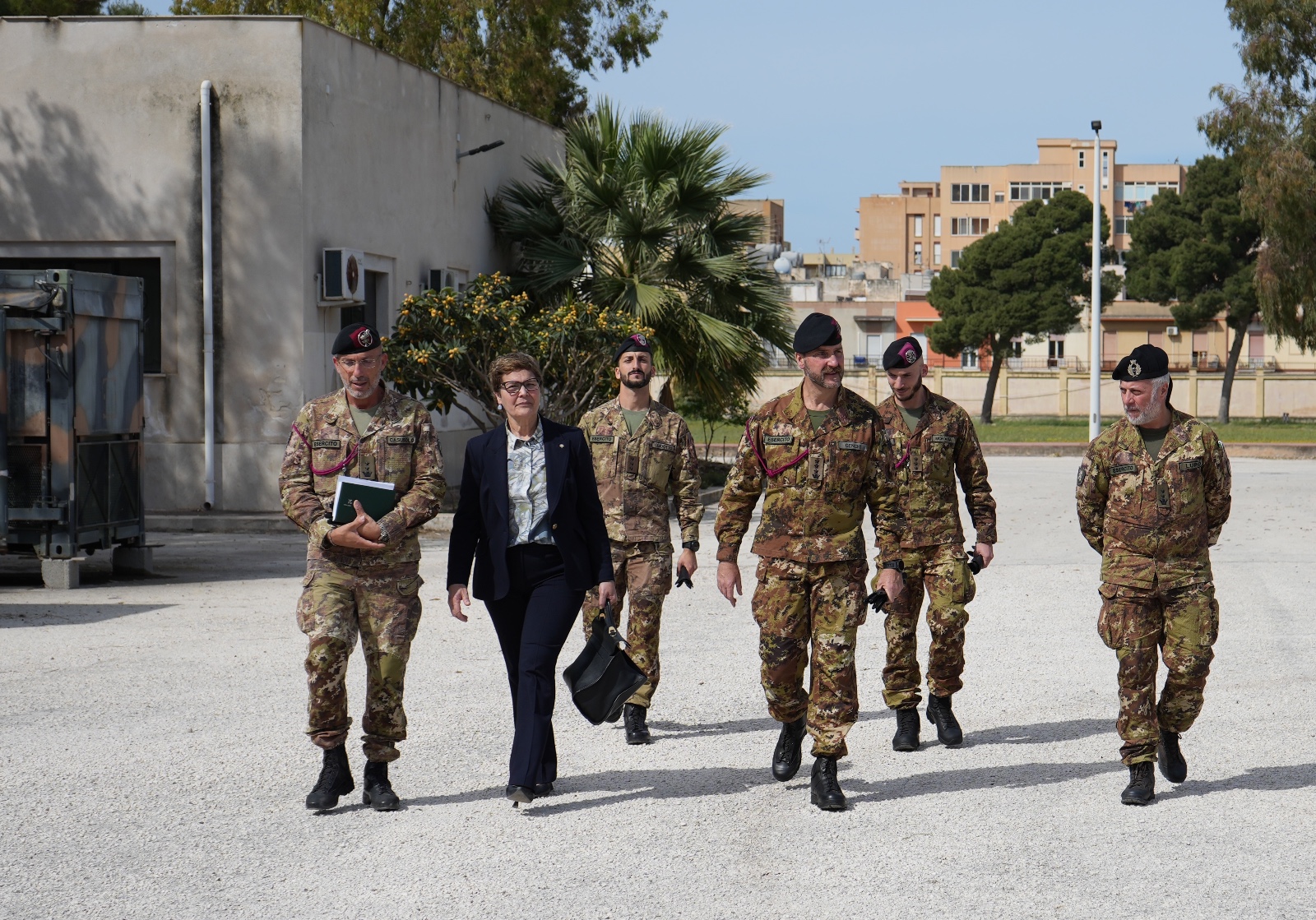 Trapani, prefetto in visita alla caserma Giannettino