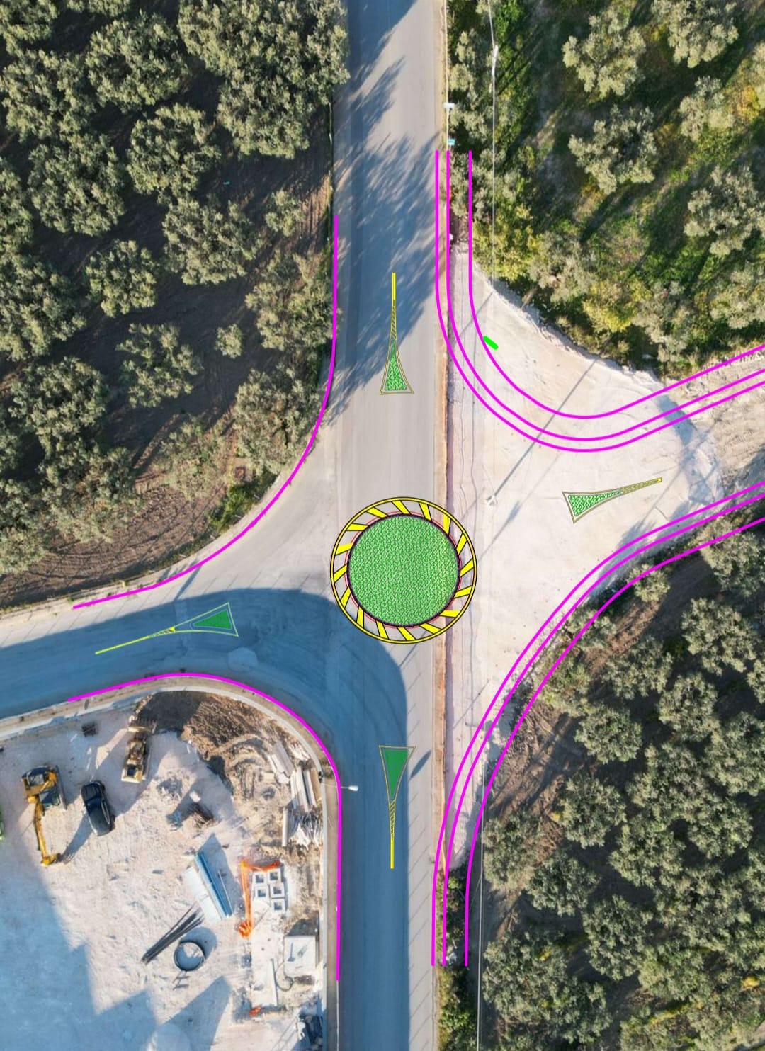 A Campobello si costruisce rotatoria, modifiche alla viabilità 