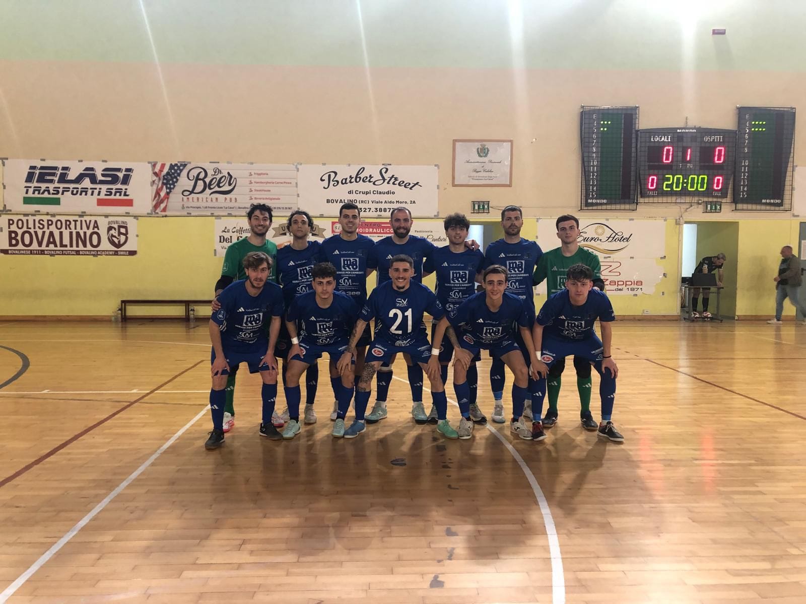 Il Marsala Futsal si prende la vittoria per 7 a 0 sul Bovalino