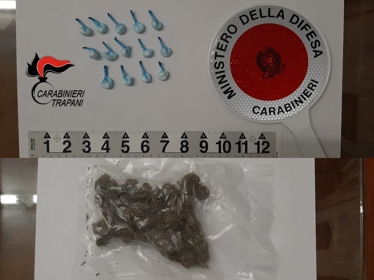 Spaccio di droga, in manette due pregiudicati alcamesi