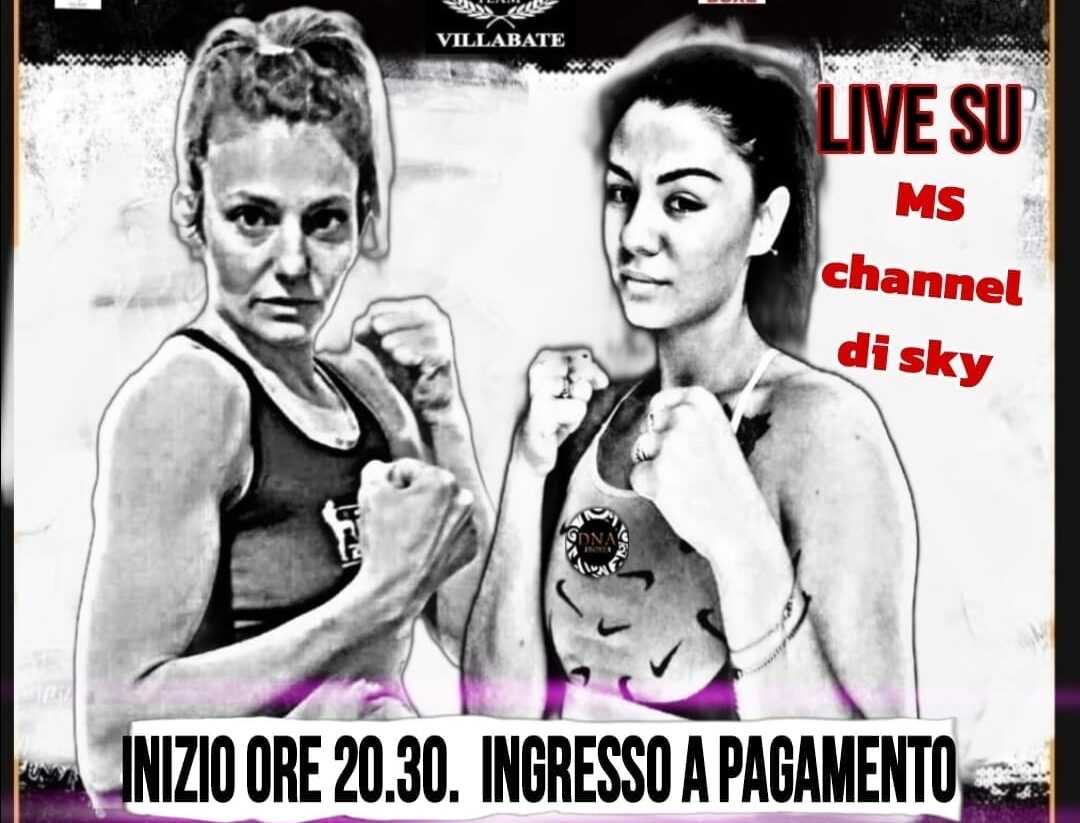 Al Palasport di Marsala il titolo italiano femminile pesi mosca Cordio-De Persio. Grande evento di boxe
