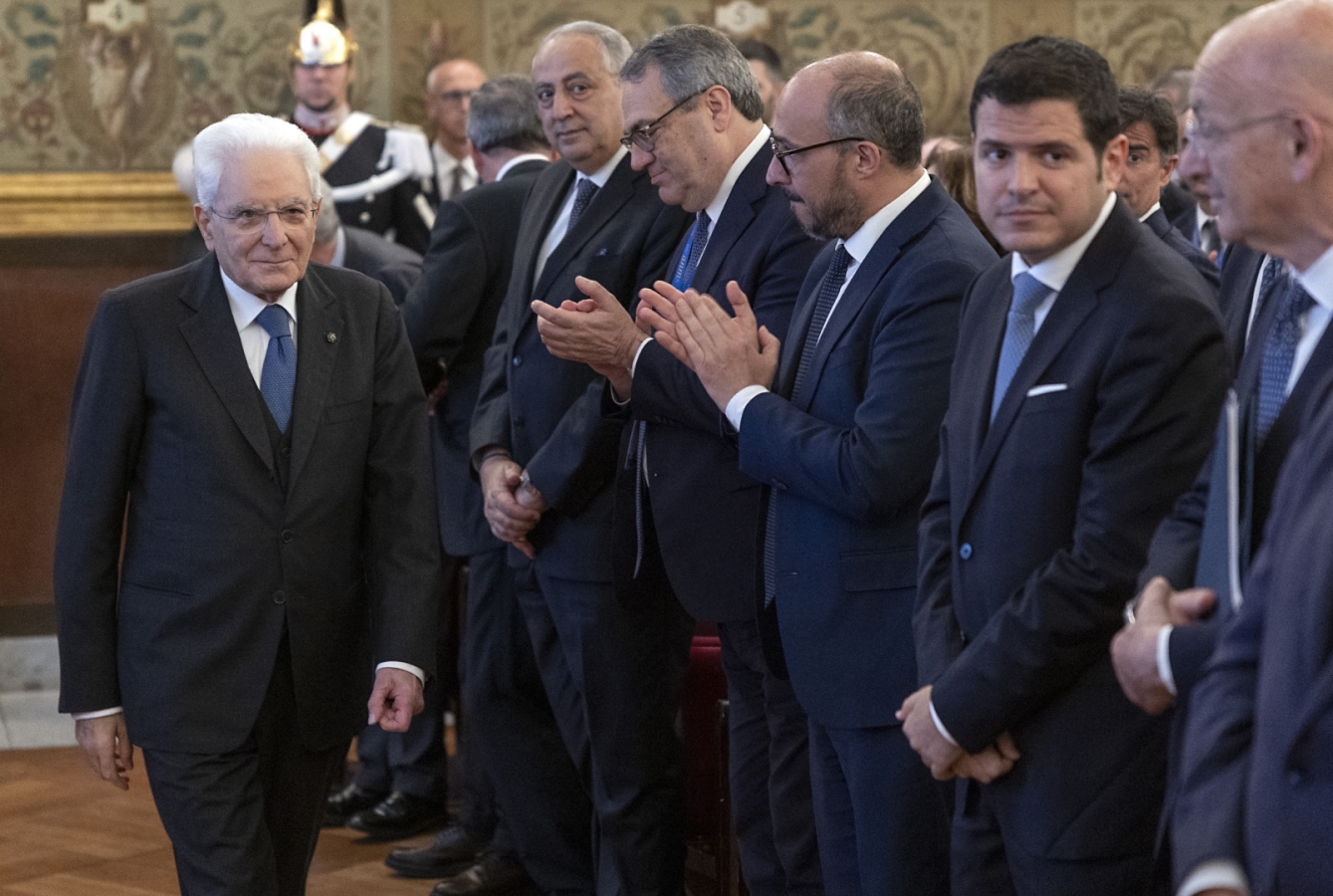 Standing ovation per Mattarella al congresso dell’Anm a Palermo
