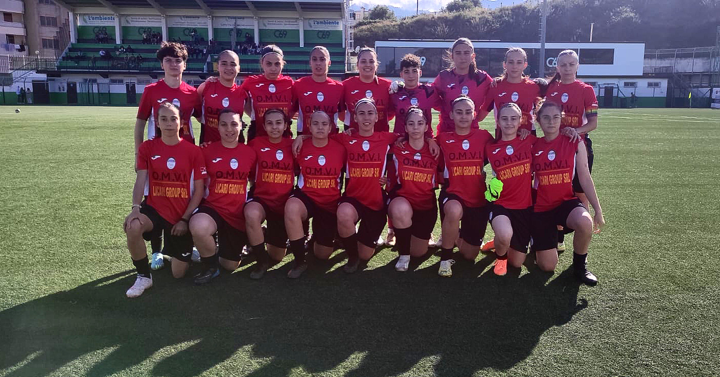 Sconfitta per il Marsala Calcio Femminile che schiera una Under 15