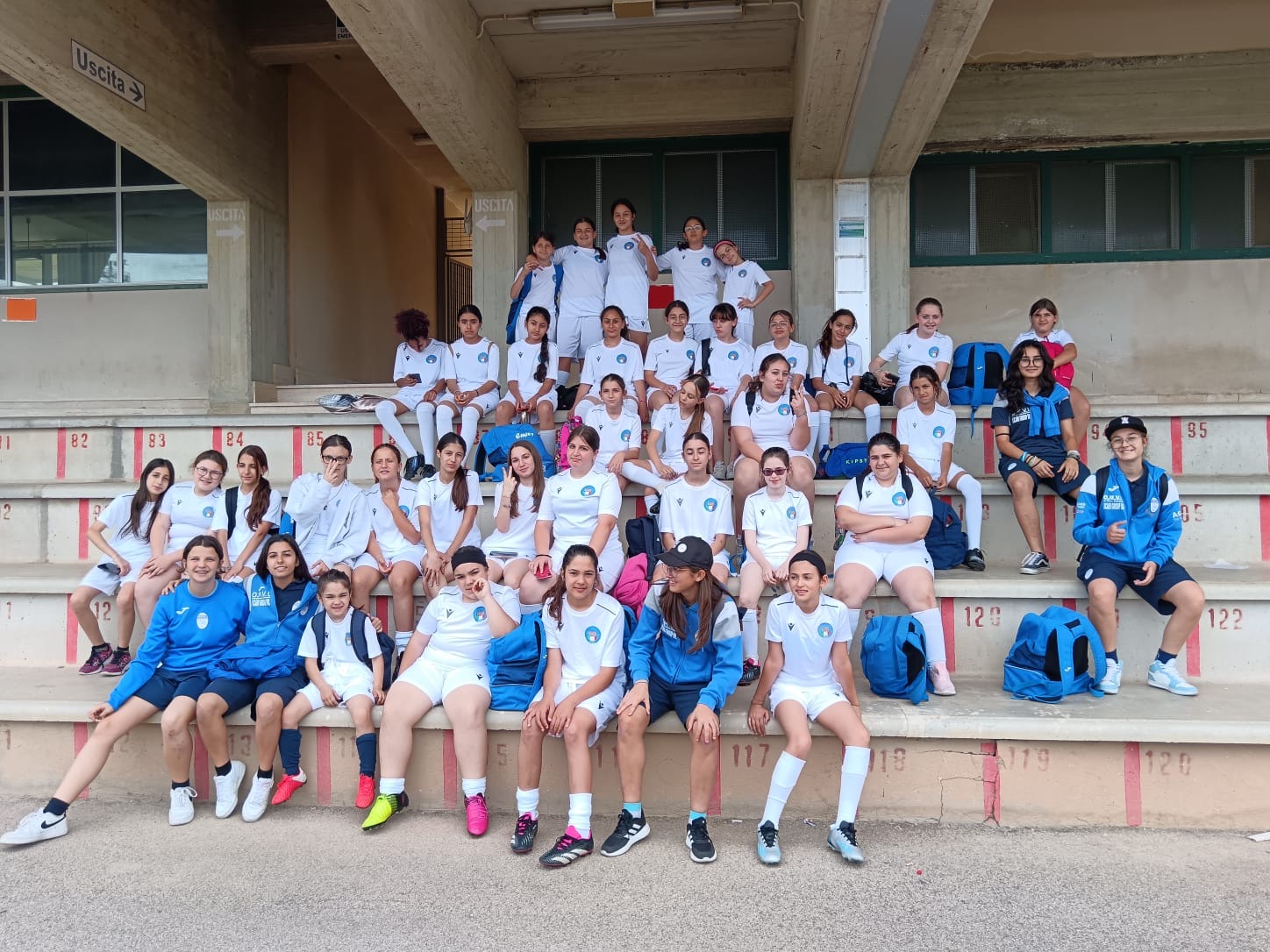 Il Marsala Calcio Femminile alla festa “Ragazze con i tacchetti”