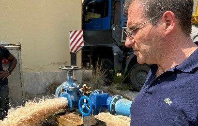 Rottura della condotta di Castellammare, niente acqua in molte zone