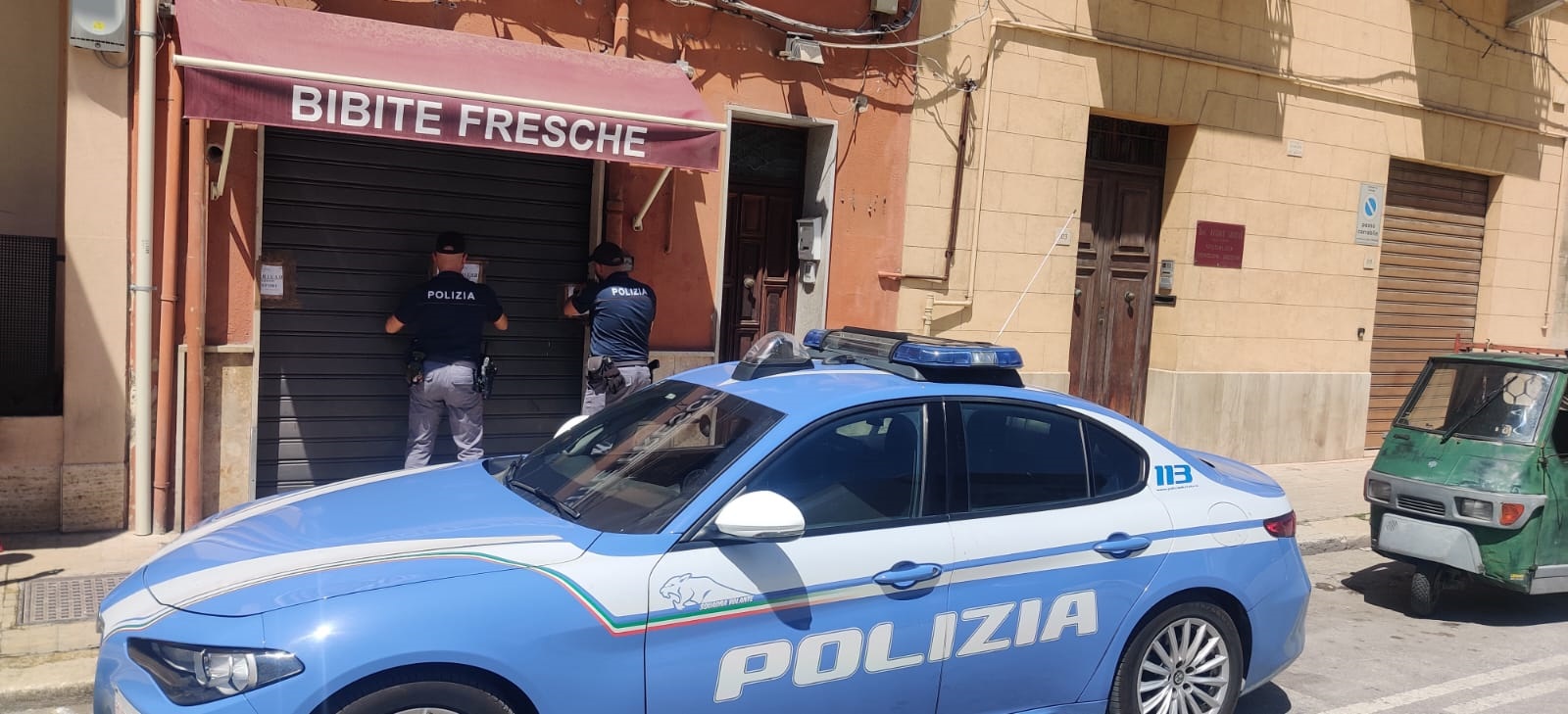 A Trapani la Polizia chiude un locale: è ritrovo di pregiudicati e spacciatori