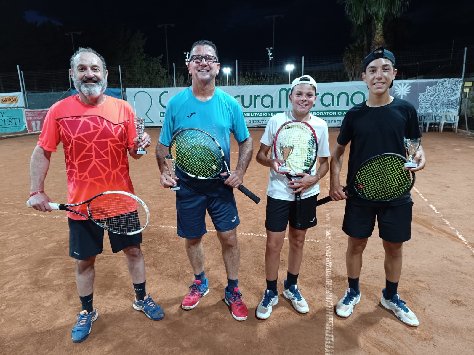 Campionato Provinciale: bene i tennisti marsalesi sui campi del Sunshine