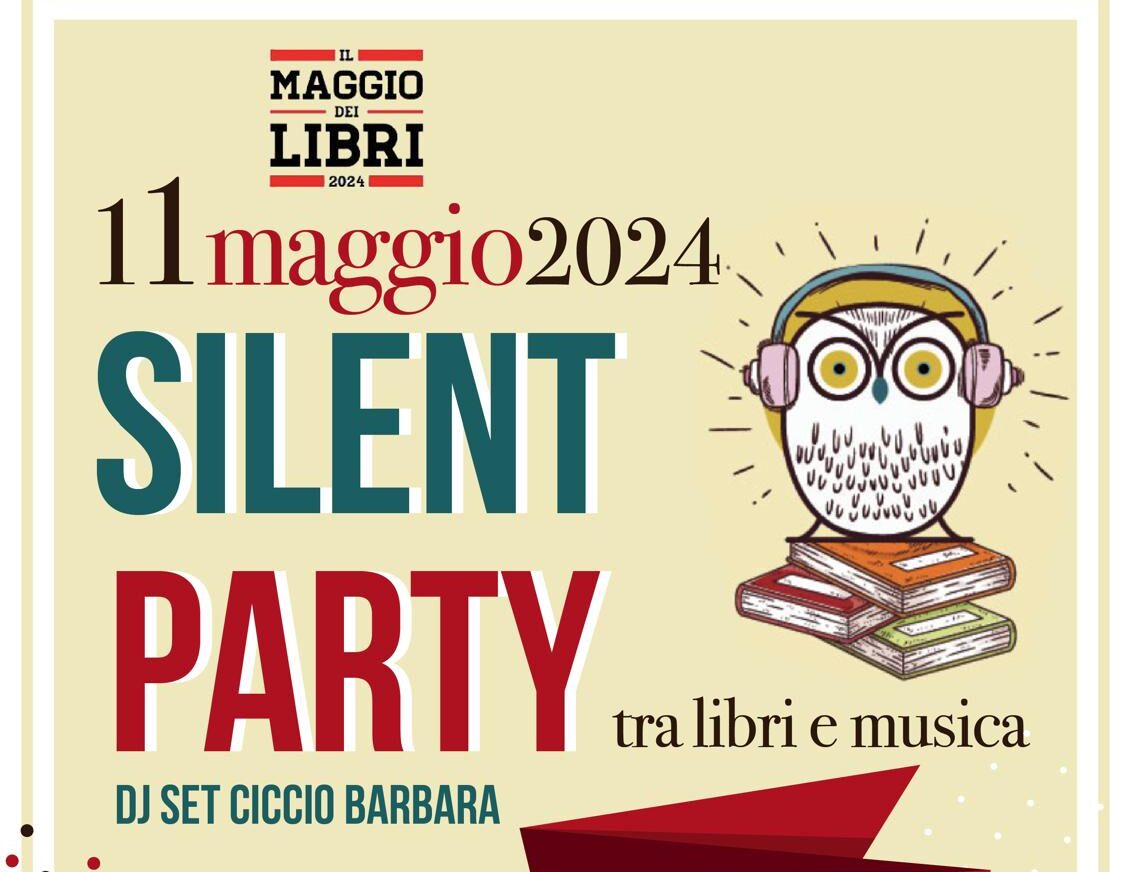 Silent Party® tra libri e musica in ‘silent’ al Chiostro di San Domenico di Trapani