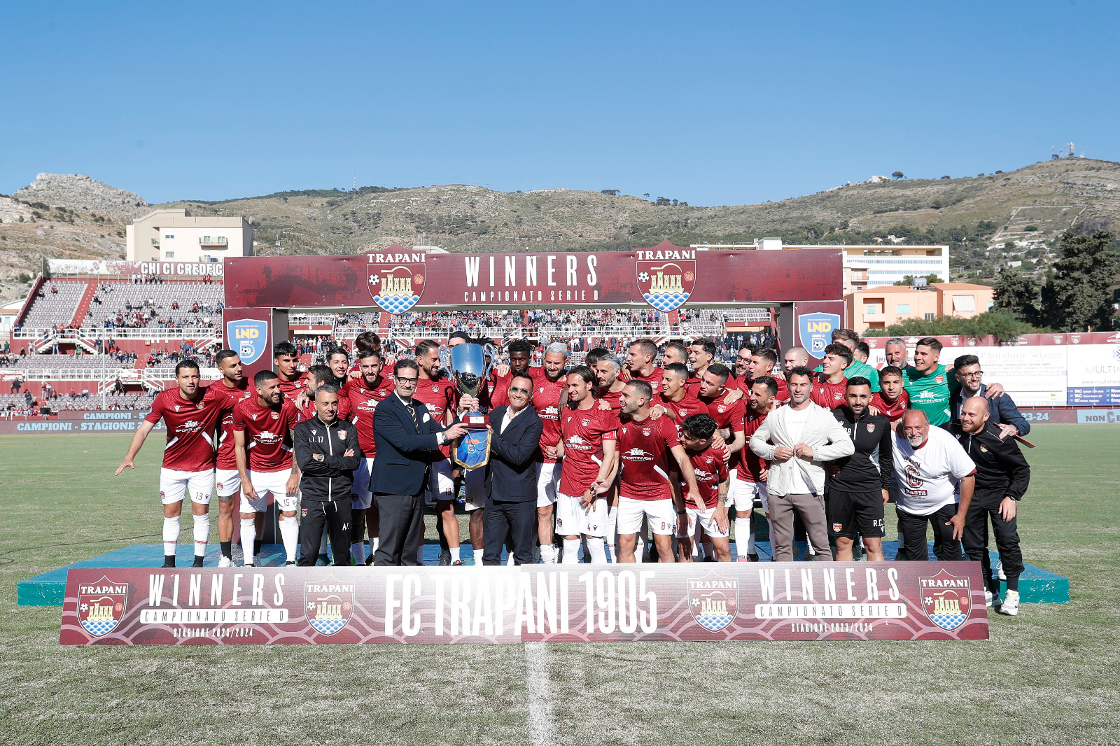 Il Trapani cala il poker al Sant’Agata nei minuti finali dell’ultimo turno di serie D