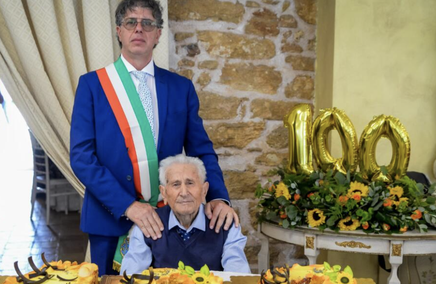 Il campobellese Vito Luppino festeggia i 100 anni
