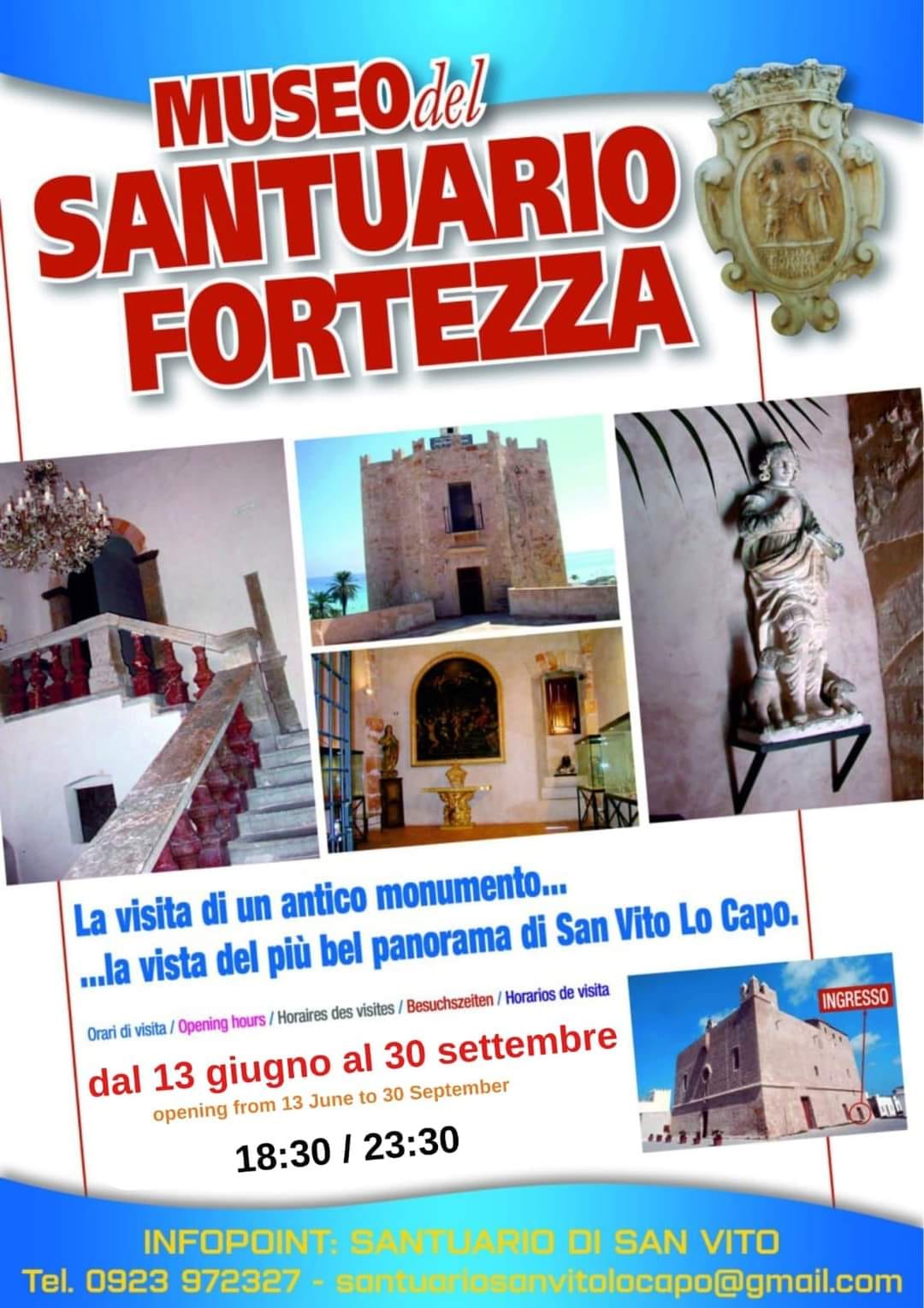 Grazie ai volontari riapre il Museo del Santuario di San Vito Lo Capo