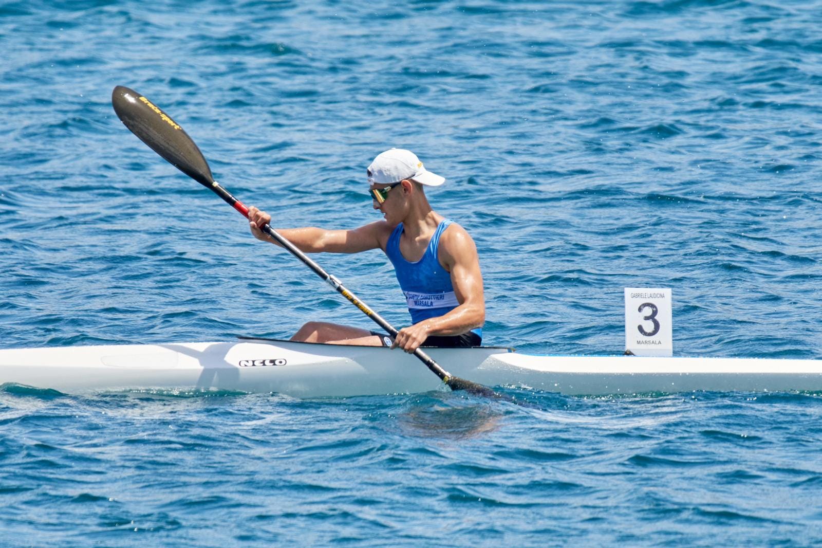 Canoa: il marsalese Gabriele Laudicina finalista nazionale sui 500 e 1000 metri