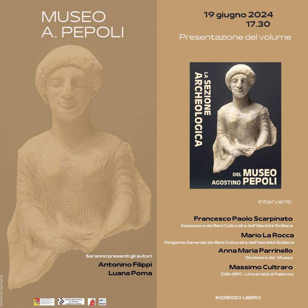 Si presenta a Trapani il volume “La sezione archeologica del Museo Agostino Pepoli”