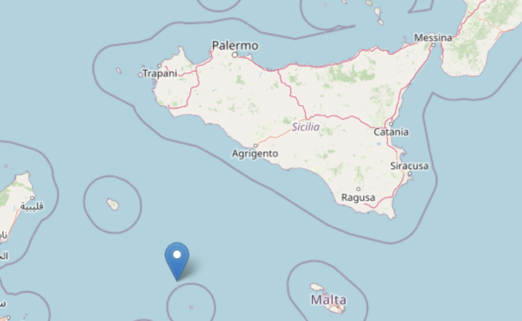 Terremoto 3.6, avvertita in tre isole della Sicilia