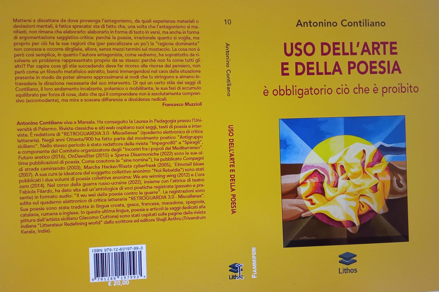 Esce il nuovo libro del poeta marsalese Antonino Contiliano