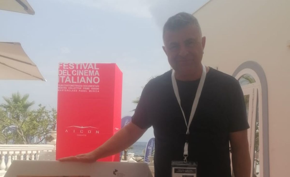 Biagio Maimone presenta il suo libro al Festival del Cinema italiano