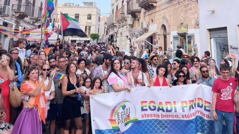 Egadi Pride: una celebrazione dell’inclusività e della libertà a Favignana. VIDEO￼