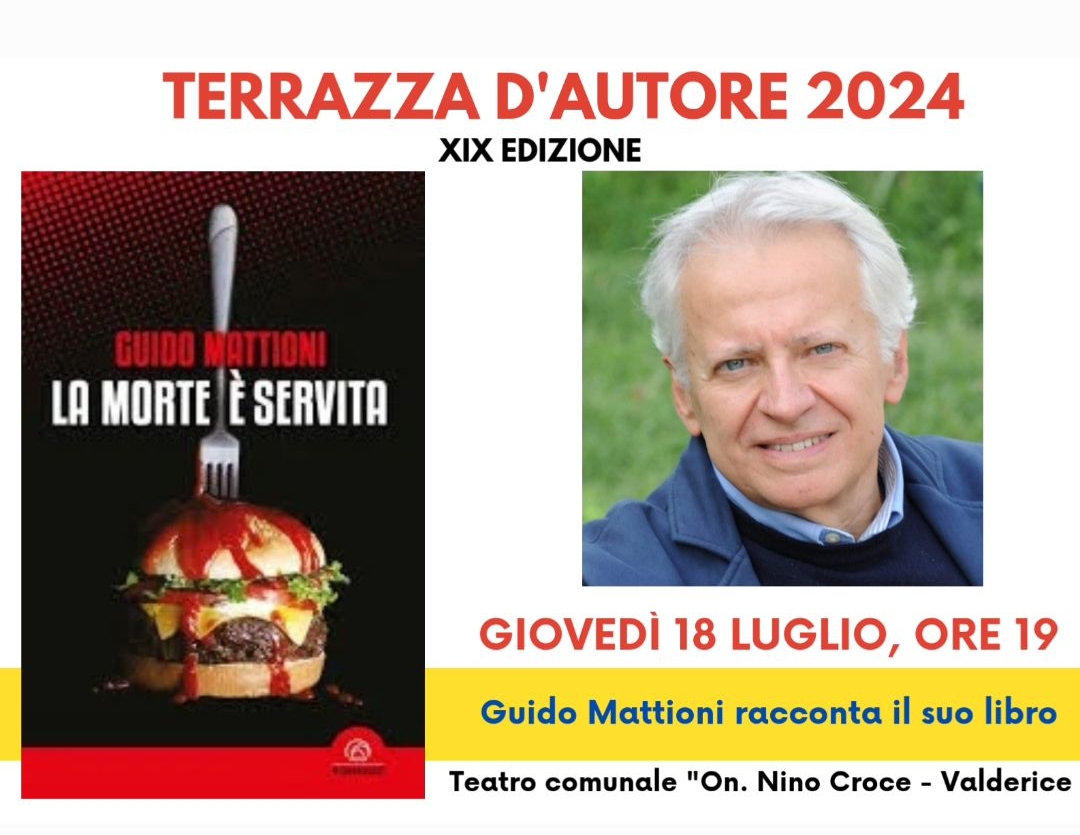 Guido Mattioni apre l’edizione 2024 della rassegna valdericina “Terrazza d’Autore”