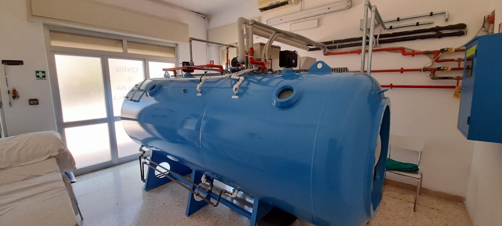 A Marettimo l’idroambulanza trasporta una turista al Centro iperbarico di Favignana