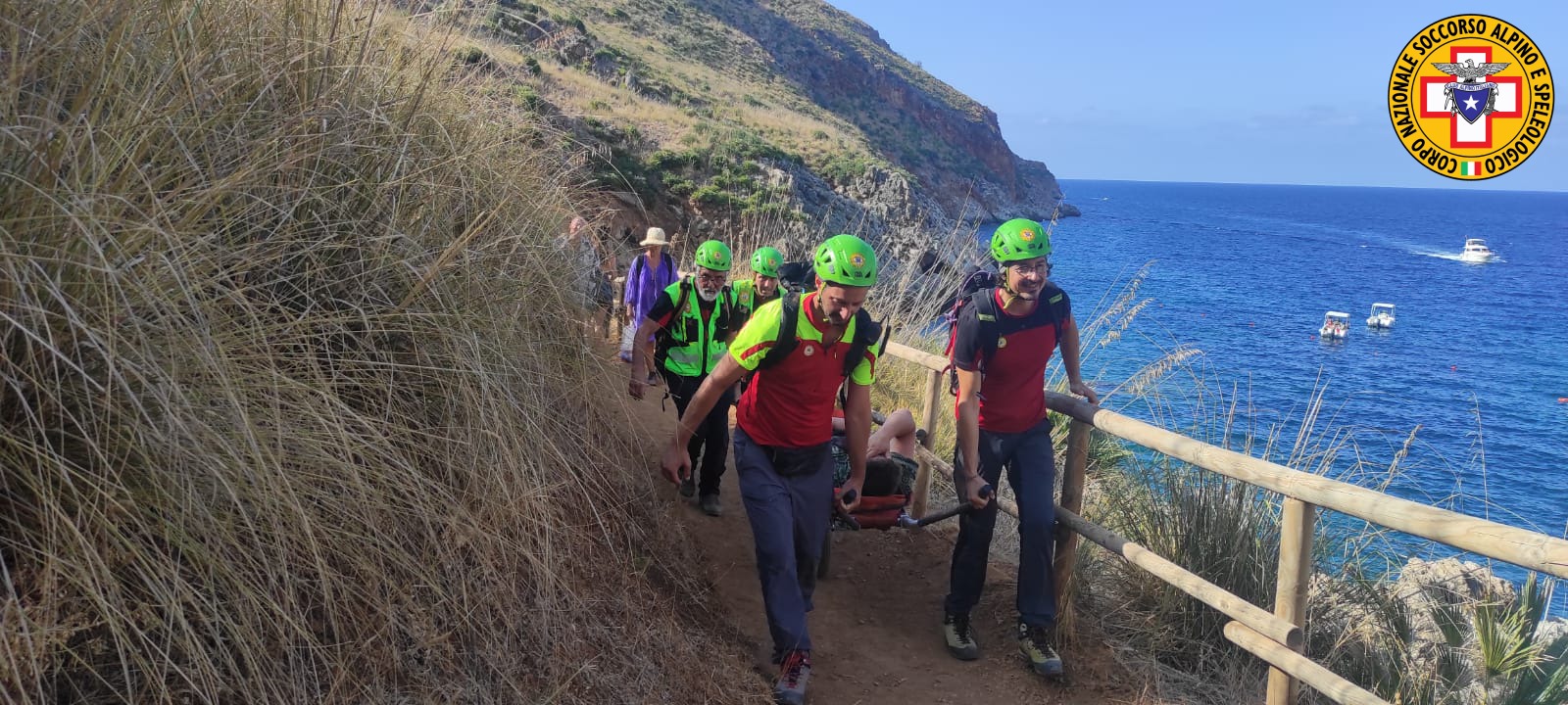 Riserva dello Zingaro, un escursionista scivola lungo un sentiero: interviene il soccorso alpino